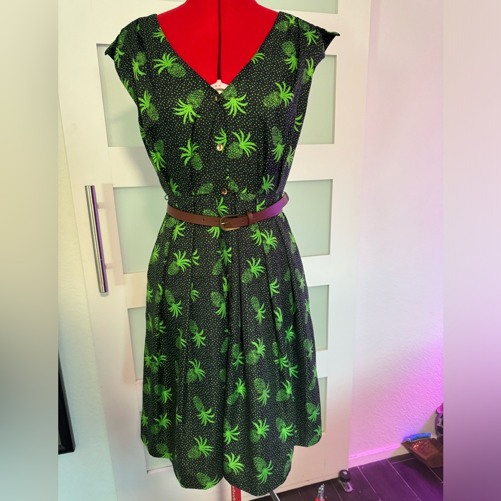 Pineapple a line dress from Karen Walker (hi there) size 4